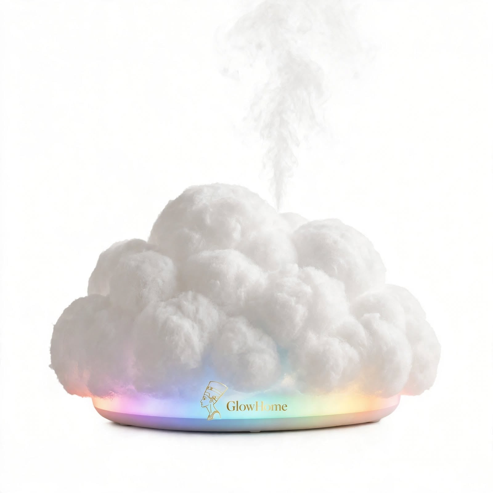 Nefertiti Glow Home™ - Diffuseur Nuage Arc-en-Ciel