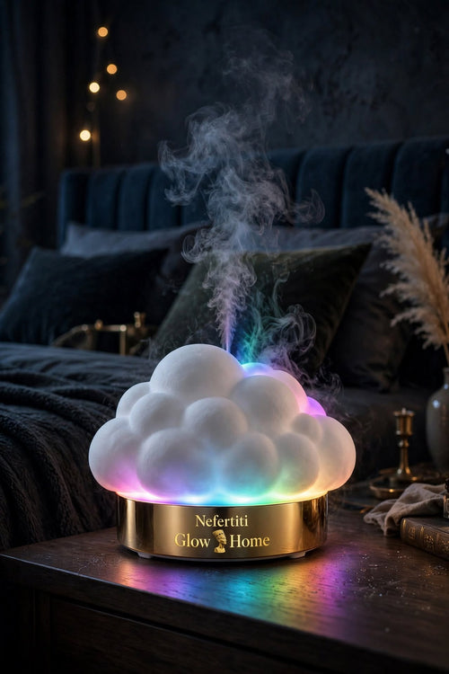 Nefertiti Glow Home™ - Diffuseur Nuage Arc-en-Ciel