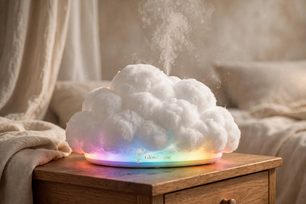 Nefertiti Glow Home™ - Diffuseur Nuage Arc-en-Ciel